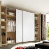 Schwebetürenschrank Match Eiche San-Remo Nachbildung weiß Eiche San-Remo Nachbildung weiß B/H/T: ca. 316x225x61 cm – Bild 2