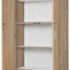 Aktenschrank Kreta Eiche Sonoma Nachbildung B/H/T: ca. 75x190x39 cm – Bild 3