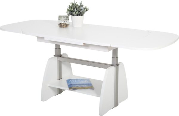 Couchtisch Colin weiß B/H/T: ca. 107x53x67 cm – Bild 2