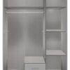 Kleiderschrank Kärnten Alpinweiß Nachbildung B/H/T: ca. 135x199x58 cm – Bild 2