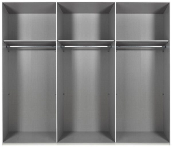 Schwebetürenschrank Ernesto Alpinweiß B/H/T: ca. 270x208x65 cm – Bild 2