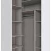 Eckschrank New York C Alpinweiß B/H/T: ca. 120x236x120 cm Eckschrank New York C Alpinweiß B/H/T: ca. 120x236x120 cm – Bild 2