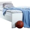 Jugendbett Filou Alpinweiß Liegefläche B/L: ca. 90x200 cm – Bild 2