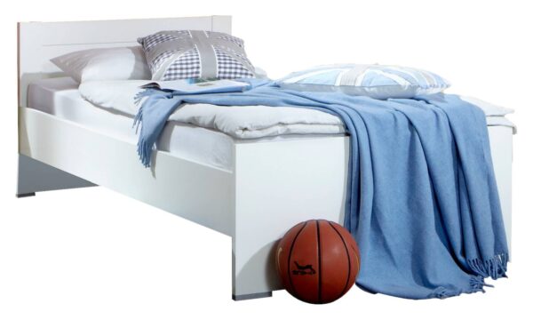 Jugendbett Filou Alpinweiß Liegefläche B/L: ca. 90x200 cm – Bild 2