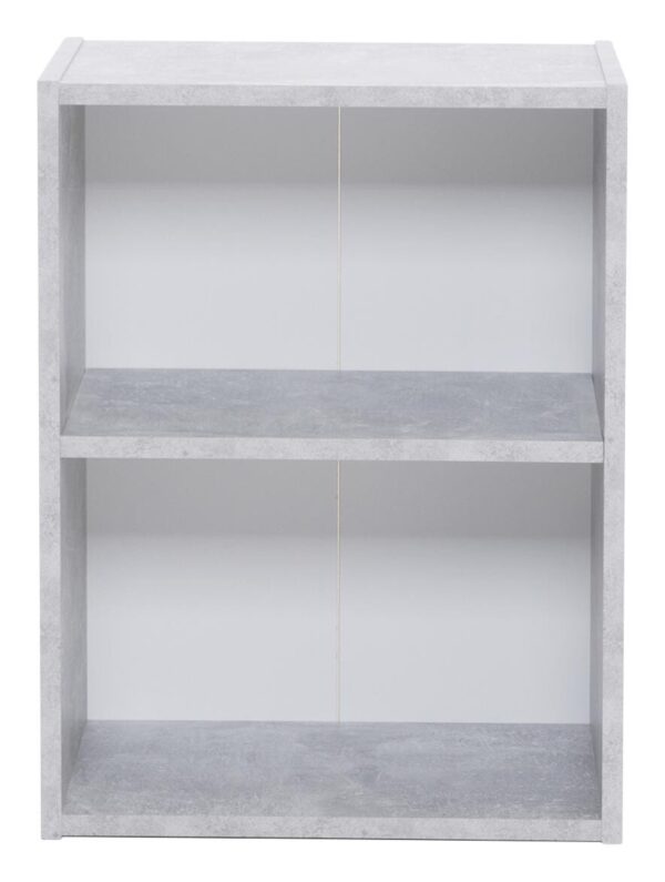 Regal Step 1 Beton Optik weiß B/H/T: ca. 41,5x54,5x25 cm – Bild 2