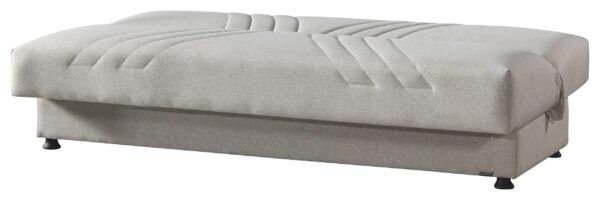 Schlafsofa Kemer beige Microfaser B/H/T: ca. 196x89x84 cm – Bild 3