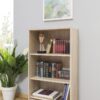 Regal Peggy 5 Eiche Sonoma Nachbildung B/H/T: ca. 58x103x28 cm – Bild 3
