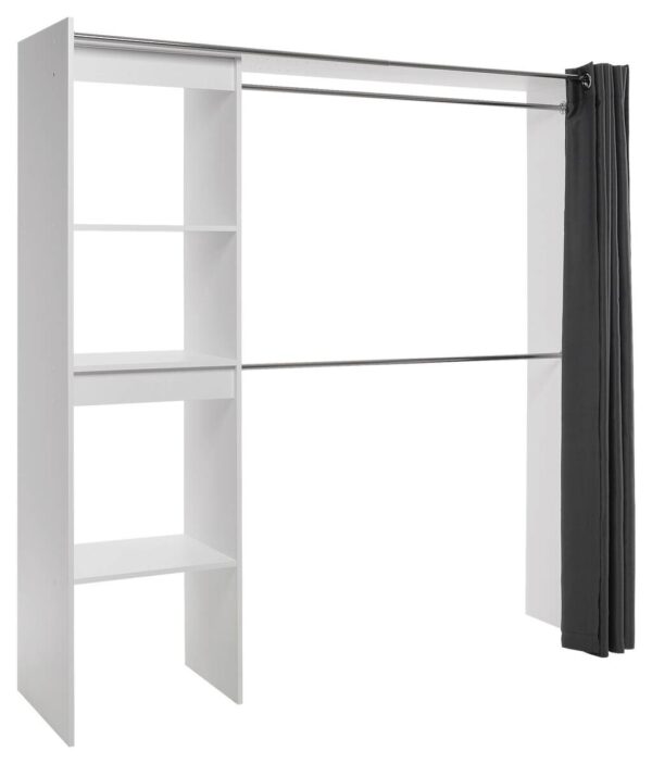 Kleiderschrank Colmar B/H/T: ca. 182x185x50 cm – Bild 3