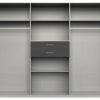Kleiderschrank Odessa Eiche Nachbildung B/H/T: ca. 270x208x58 cm – Bild 3