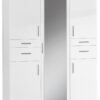 Kleiderschrank Koblenz weiß B/H/T: ca. 135x198x58 cm – Bild 2