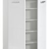 Kommode Kairo 1 weiß weiß Hochglanz B/H/T: ca. 79x111x34 cm – Bild 2