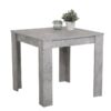 Tischgruppe duo grau Beton Optik B/H/T: ca. 80x75x80 cm – Bild 4