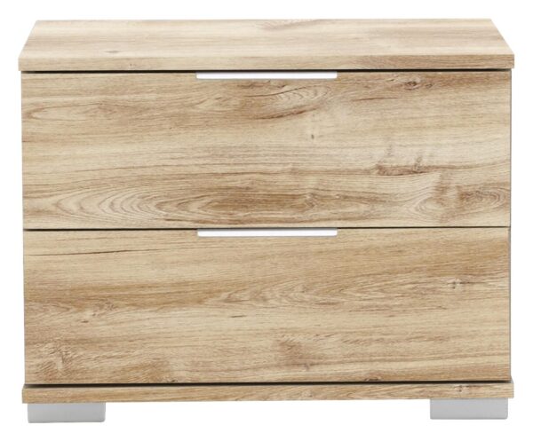 Nachtkonsole Easy Plus Eiche Nachbildung B/H/T: ca. 52x40x38 cm Nachtkonsole Easy Plus Eiche Nachbildung B/H/T: ca. 52x40x38 cm – Bild 2