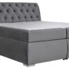 Boxspringbett Agnes dunkelgrau Liegefläche B/L: ca. 180x200 cm – Bild 2