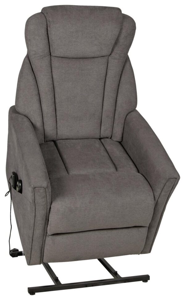 TV-Sessel Abee dunkelgrau B/H/T: ca. 76x88x91 cm – Bild 2