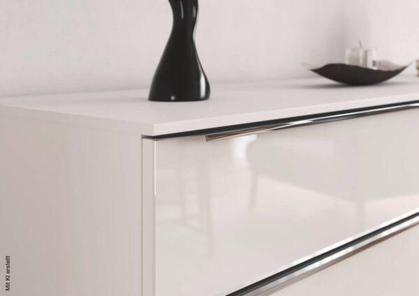 Kommode Aldono Deluxe Alpinweiß B/H/T: ca. 160x81x42 cm – Bild 3