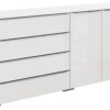Kommode Aldono Deluxe Alpinweiß B/H/T: ca. 160x81x42 cm – Bild 5