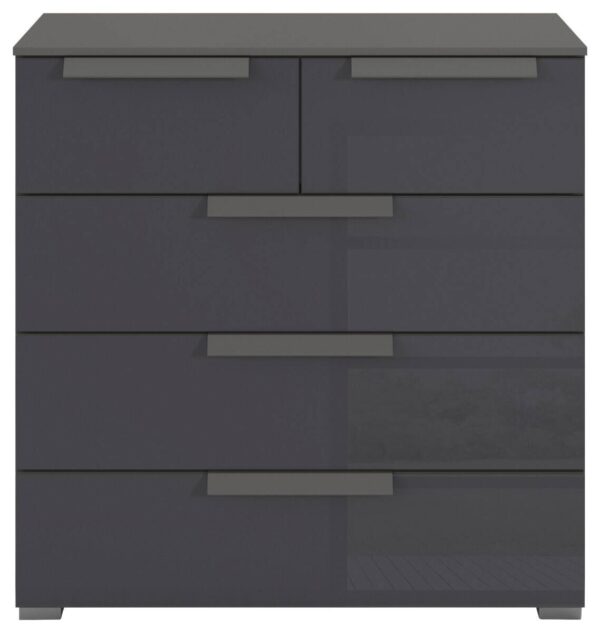 Kommode Aldono Deluxe Graphit B/H/T: ca. 80x81x42 cm – Bild 4