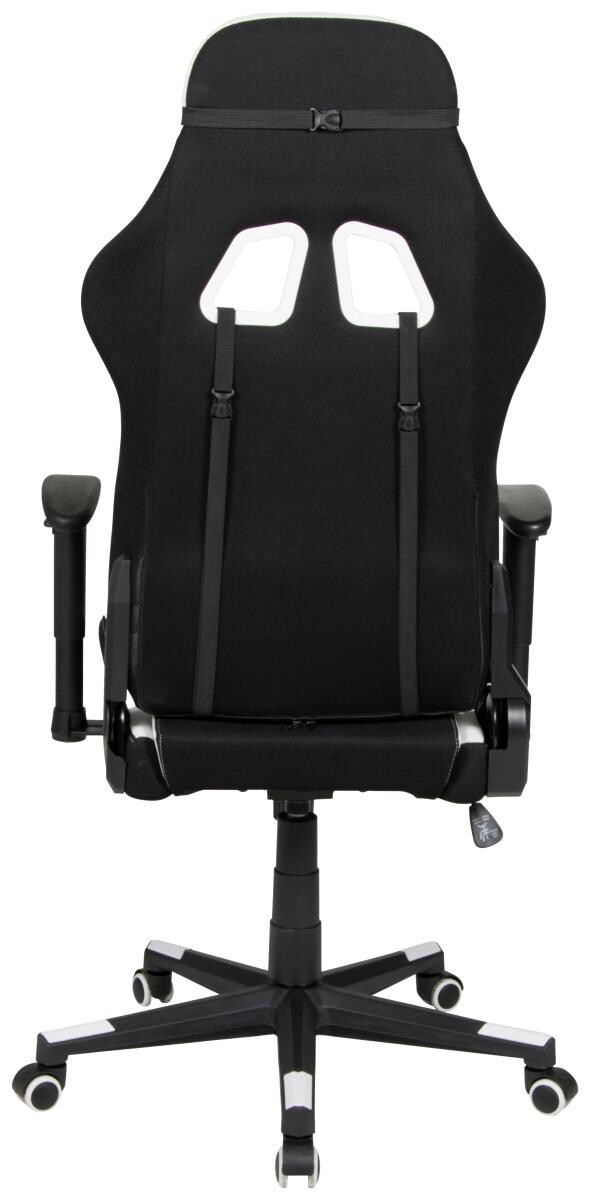 Gaming-Sessel Game Rocker schwarz weiß – Bild 4