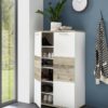 Kommode Hugo weiß Old Wood hell Nachbildung B/H/T: ca. 77x122x38 cm – Bild 2