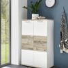 Kommode Hugo weiß Old Wood hell Nachbildung B/H/T: ca. 77x122x38 cm – Bild 3