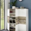 Kommode Hugo weiß Old Wood hell Nachbildung B/H/T: ca. 116x122x38 cm – Bild 2