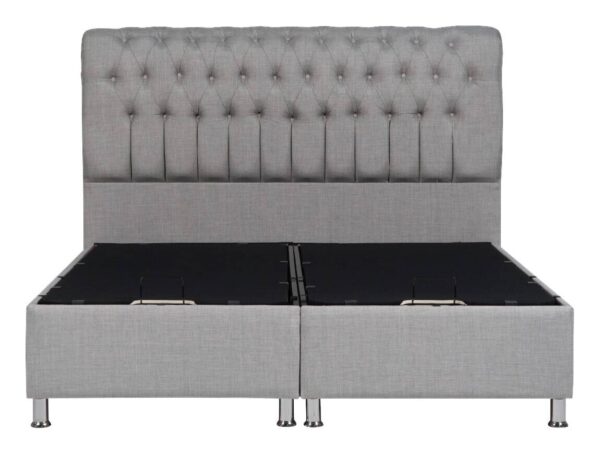 Polsterbett Elegance grau Liegefläche B/L: ca. 180x200 cm – Bild 5
