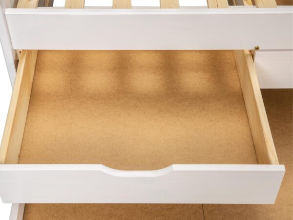 Funktionsbett Ulli weiß Liegefläche B/L: ca. 90x200 cm – Bild 3
