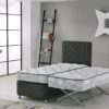 Polsterbett Comet grau dunkel Liegefläche B/L: ca. 90x200 cm – Bild 3