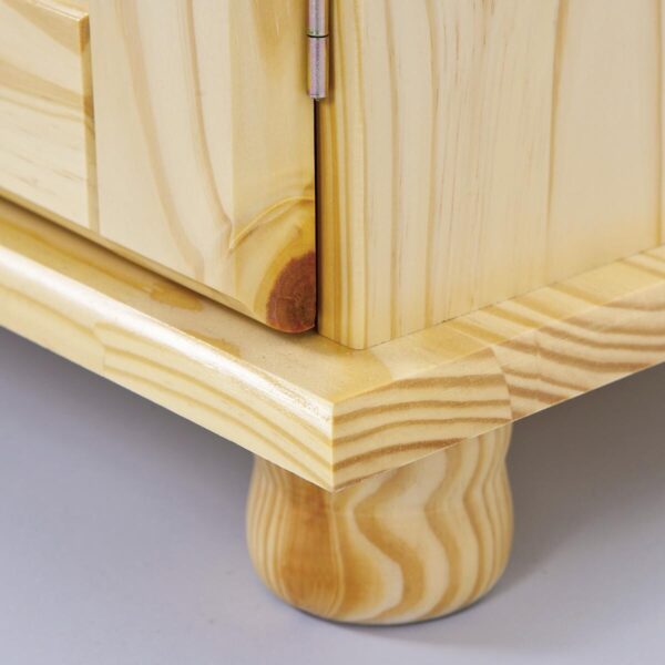 Kommode Pamina natur lackiert B/H/T: ca. 88x87x43 cm – Bild 4