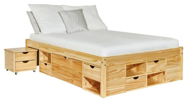 Funktionsbett Claas natur Liegefläche B/L: ca. 180x200 cm Funktionsbett Claas natur Liegefläche B/L: ca. 180x200 cm – Bild 4