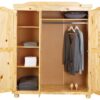 Kleiderschrank Bern natur B/H/T: ca. 150x180x56 cm – Bild 2