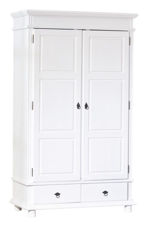 Kleiderschrank Danz weiß B/H/T: ca. 116x199x57 cm – Bild 2