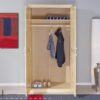 Kleiderschrank Leon natur B/H/T: ca. 95x190x55 cm – Bild 2