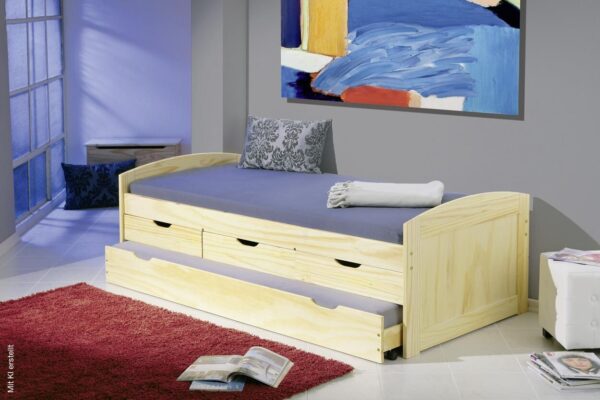 Funktionsbett Marinella natur Liegefläche B/L: ca. 90x200 cm – Bild 5