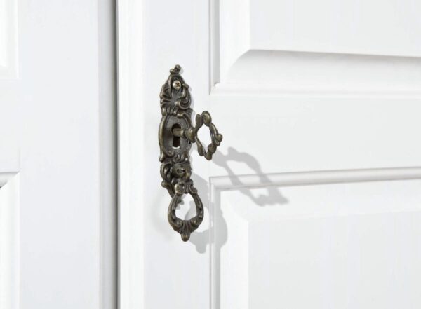 Kleiderschrank Reutte weiß B/H/T: ca. 104x198x56 cm – Bild 5