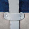 Inter Link Hocker Osane blau MDF Samtoptik B/H/T: ca. 38x43x33 cm Inter Link Hocker Osane blau MDF Samtoptik B/H/T: ca. 38x43x33 cm – Bild 2