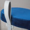 Inter Link Hocker Osane blau MDF Samtoptik B/H/T: ca. 38x43x33 cm Inter Link Hocker Osane blau MDF Samtoptik B/H/T: ca. 38x43x33 cm – Bild 4