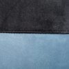 Inter Link Hocker Osame schwarz blau MDF Samtoptik B/H/T: ca. 38x43x33 cm Inter Link Hocker Osame schwarz blau MDF Samtoptik B/H/T: ca. 38x43x33 cm – Bild 4