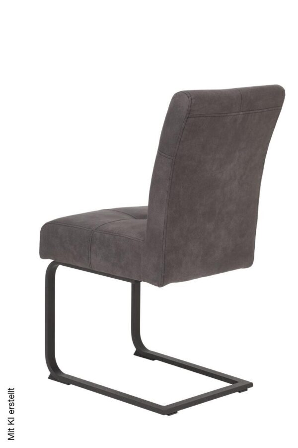 Schwingstuhl Luise anthrazit Vintage B/H/T: ca. 43x91x65 cm Schwingstuhl Luise anthrazit Vintage B/H/T: ca. 43x91x65 cm – Bild 3