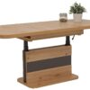 Couchtisch Gustav Eiche Artisan anthrazit Nachbildung B/H/T: ca. 110x58x70 cm – Bild 2