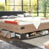 Bett Stockholm tanne Nachbildung Graphit B/H/T: ca. 189x96x210 cm – Bild 5