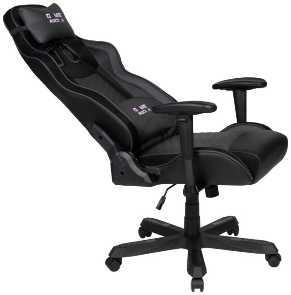 Gaming-Sessel Game Rocker schwarz – Bild 3