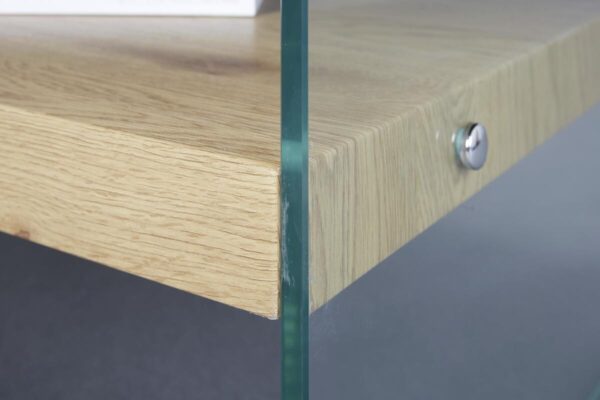 Couchtisch Benina Eiche Wild Nachbildung B/H/T: ca. 110x60x45,5 cm – Bild 5