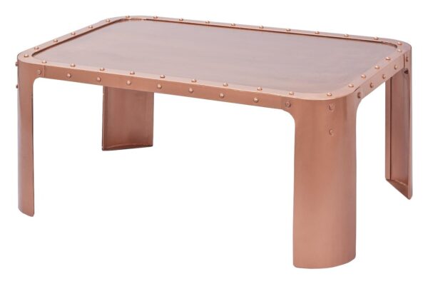 Couchtisch Gormur Kupfer B/H/T: ca. 110x45x70 cm – Bild 2