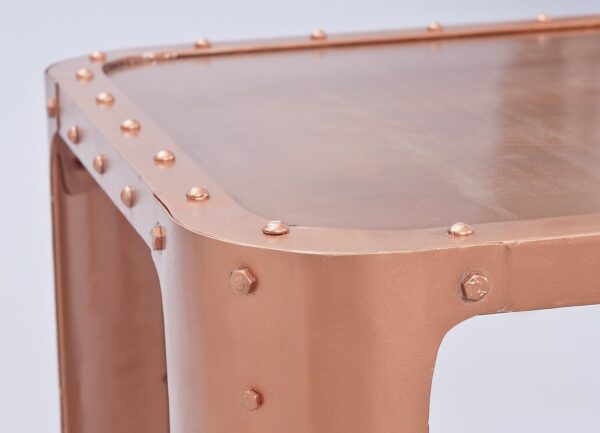 Couchtisch Gormur Kupfer B/H/T: ca. 110x45x70 cm – Bild 5