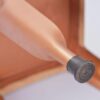 Inter Link Hocker Reema Kupfer Metall B/H/T: ca. 35x45x35 cm – Bild 3