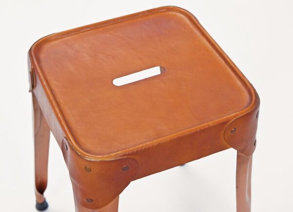Inter Link Hocker Reema Kupfer Metall B/H/T: ca. 35x45x35 cm – Bild 5