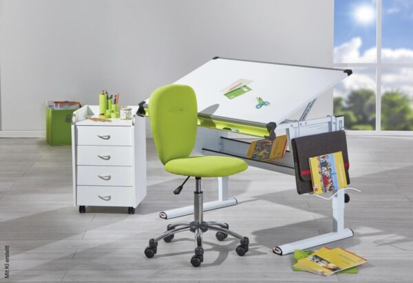 Schreibtisch Matts B/H/T: ca. 118x63x72,5 cm Schreibtisch Matts B/H/T: ca. 118x63x72,5 cm – Bild 3