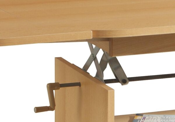 Couchtisch Babsi III buche Nachbildung B/H/T: ca. 107x53x67 cm – Bild 2